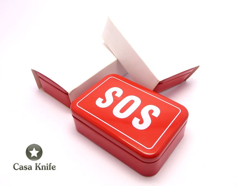 Kit de sobrevivência com 6 ferramentas