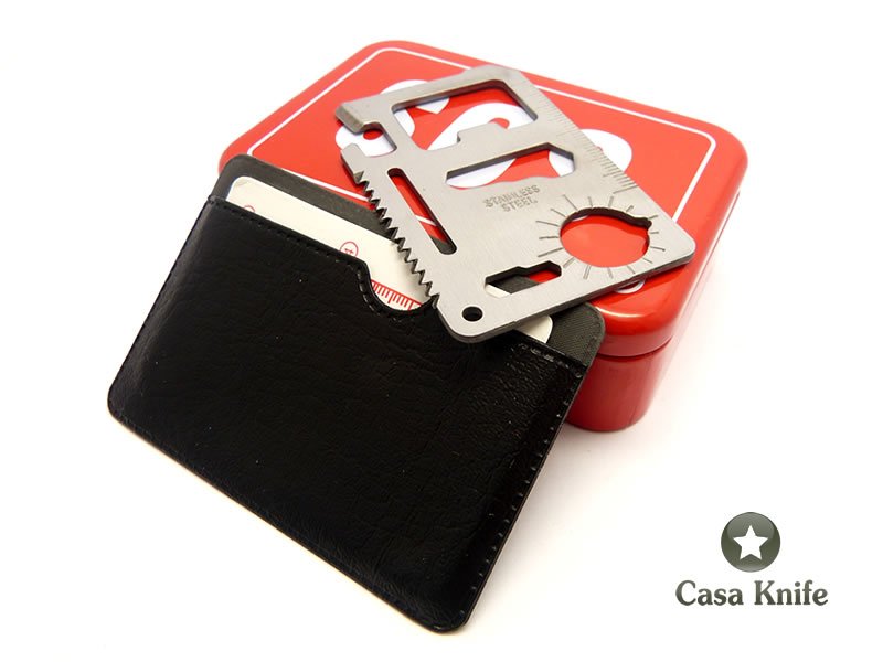 Kit de sobrevivência com 6 ferramentas