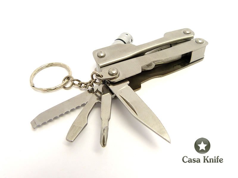 Kit de sobrevivência com 6 ferramentas