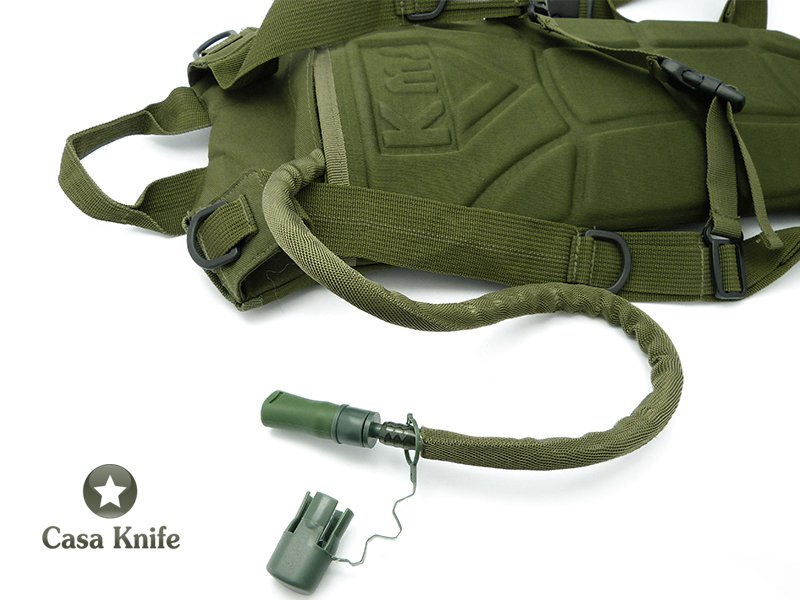 KMS Mochila com cantil para hidratação 2,5 L