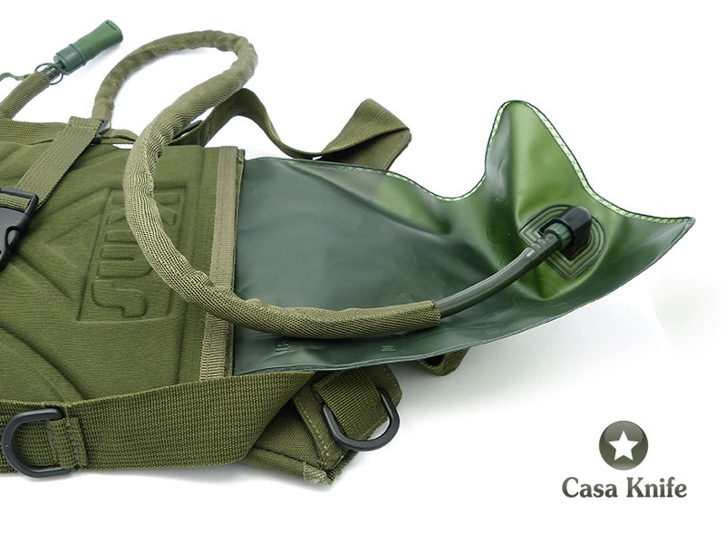 KMS Mochila com cantil para hidratação 2,5 L