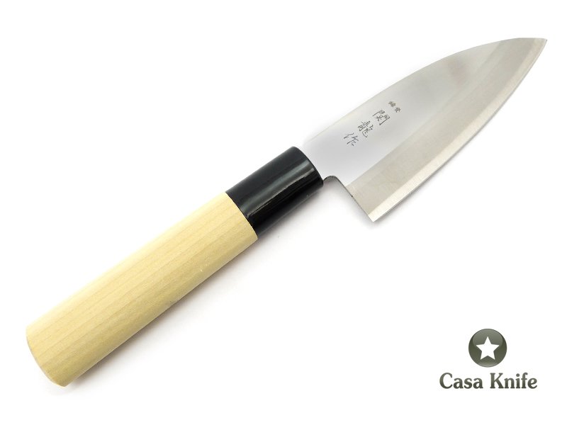 Linha para cozinha - Sekiryu faca em aço inoxidável com empunhadura em madeira 22 cm