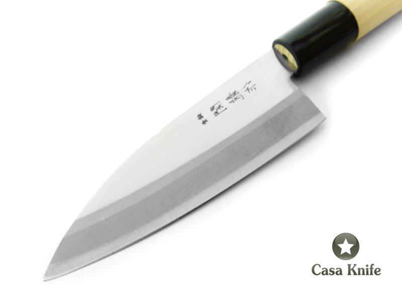 Linha para cozinha - Sekiryu faca em aço inoxidável com empunhadura em madeira 22 cm