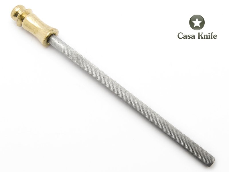 Machadinho em aço damasco com empunhadura em micarta 26 cm