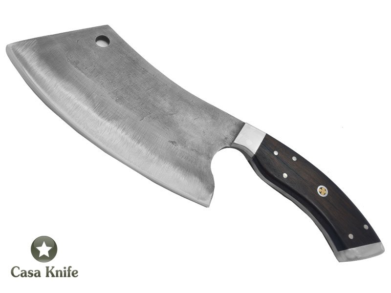 Montecristo Cutelo Brüt Forge para colecionador forjado em aço 1075. Empunhadura em Madeira Braúna , 33 cm