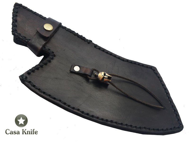 Montecristo Cutelo Brüt Forge para colecionador forjado em aço 1075. Empunhadura em Madeira Braúna , 33 cm