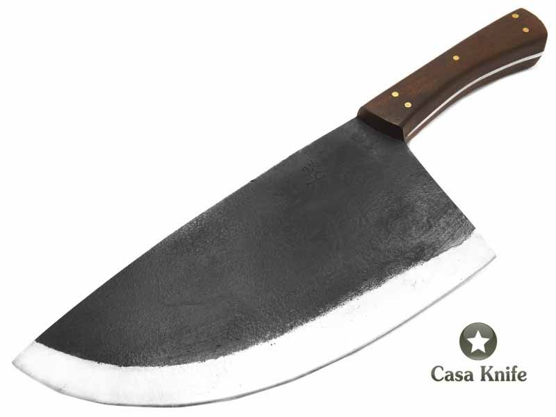 Montecristo Cutelo para colecionador em aço C-75 com empunhadura em madeira de canjerana 36 cm
