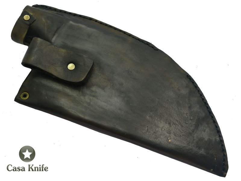 Montecristo Cutelo Brüt Forge para colecionador forjado em aço 1075. Empunhadura em Madeira Ariribá , 33 cm