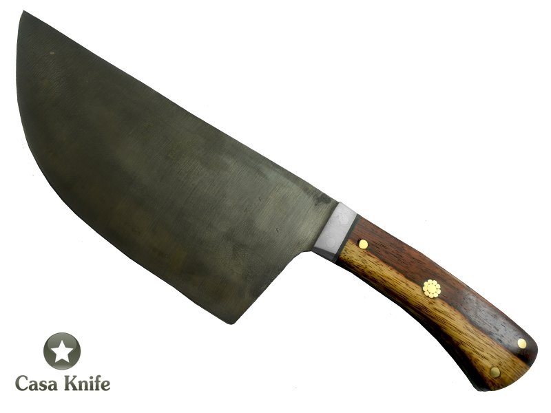 Montecristo Cutelo para colecionador forjado em aço 5160. Empunhadura em Jacarandá, 34 cm