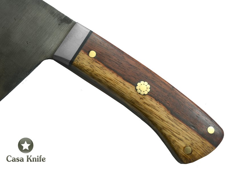 Montecristo Cutelo para colecionador forjado em aço 5160. Empunhadura em Jacarandá, 34 cm