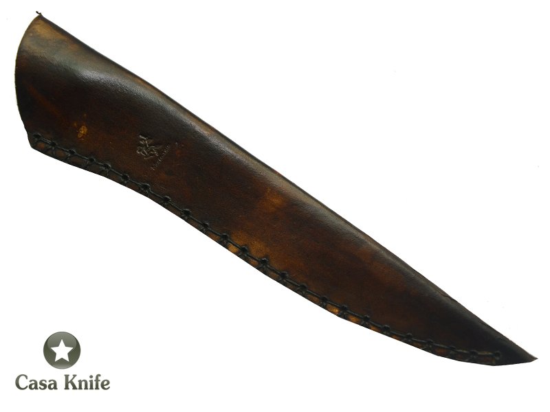 Montecristo Faca Brüt Forge para colecionador em aço inox 420 com empunhadura em radica de Cerejeira, 34 cm