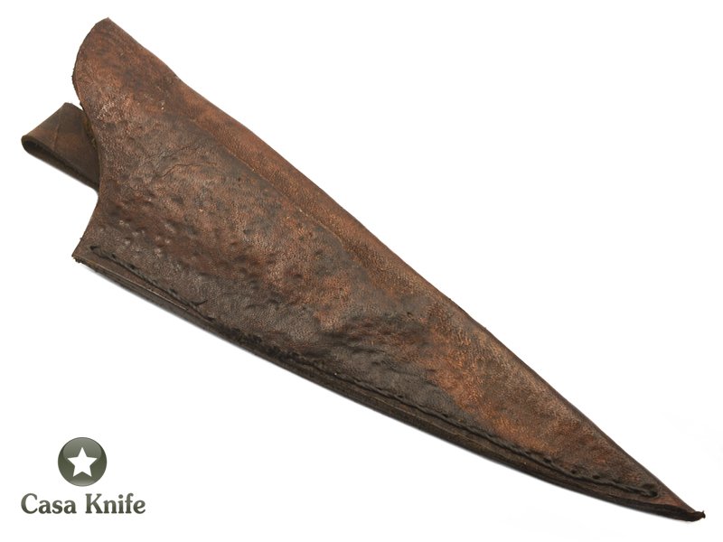 Montecristo faca para colecionador forjada em aço 1070 com empunhadura em roxinho do Pará 32 cm