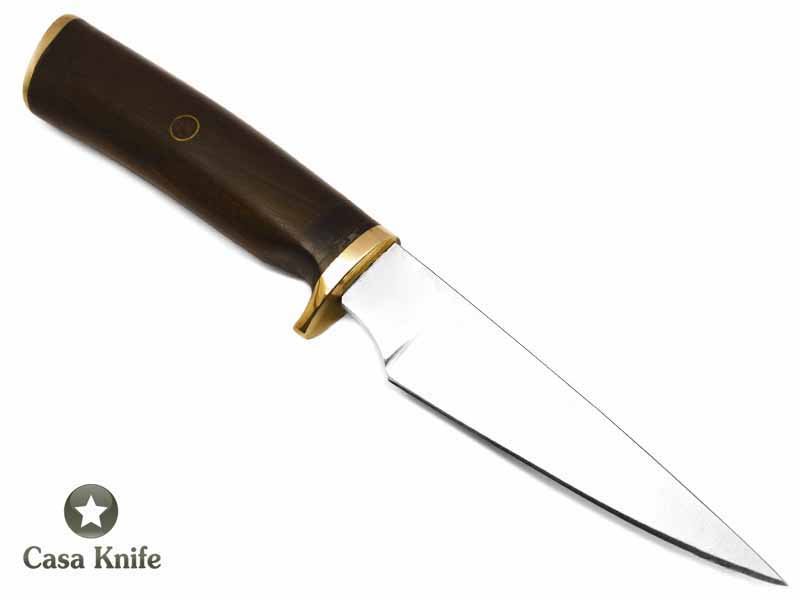 Montecristo faca para colecionador em aço D2 com empunhadura em madeira de Guajuvira 24 cm