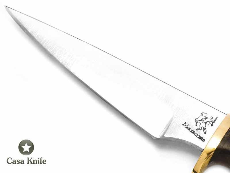 Montecristo faca para colecionador em aço D2 com empunhadura em madeira de Guajuvira 24 cm