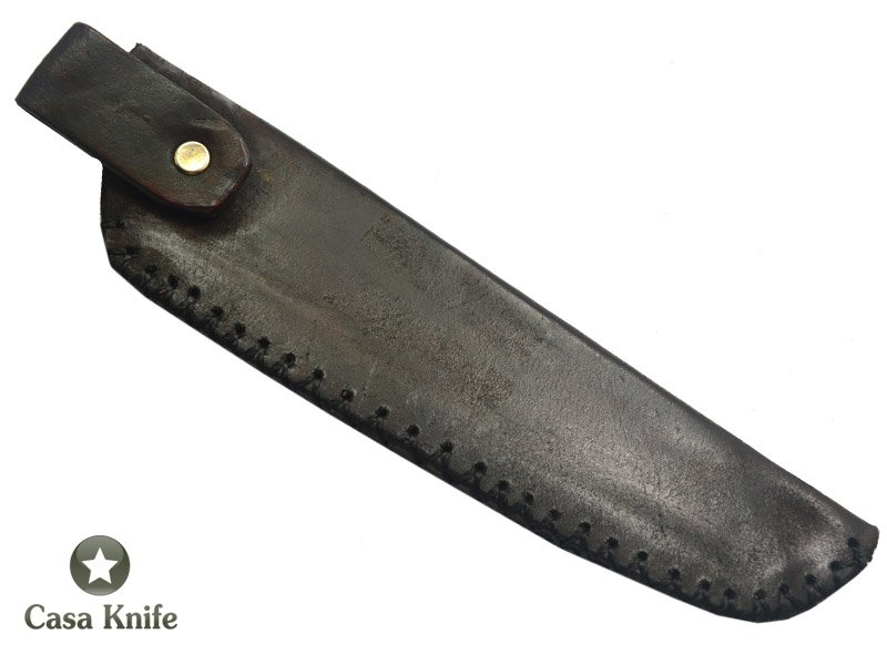 Montecristo faca Santoku para colecionador forjada em aço SAN MAI , Empunhadura em Jacaranda Banhia, 29 cm