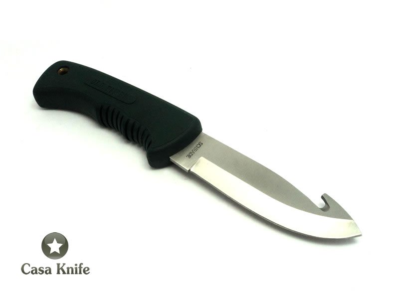 Schrade Faca de Acampamento clássico com empunhadura em borracha 23 cm